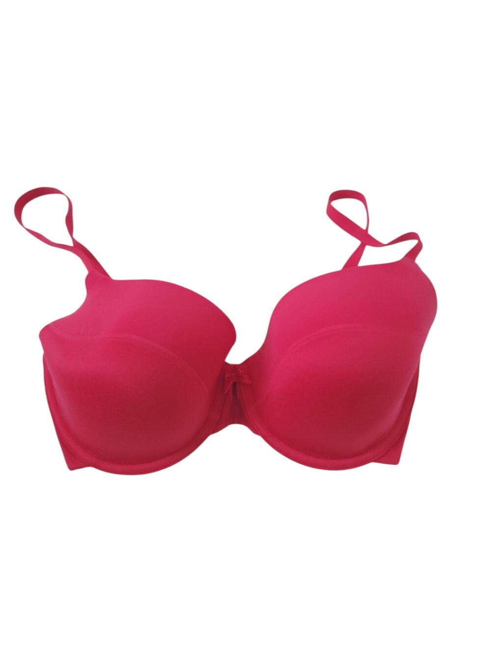 DKNY Red Bra 32DD Underwire Excellent Condition
